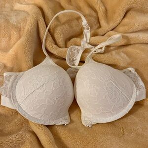 SO Lace Push-Up Bra - White